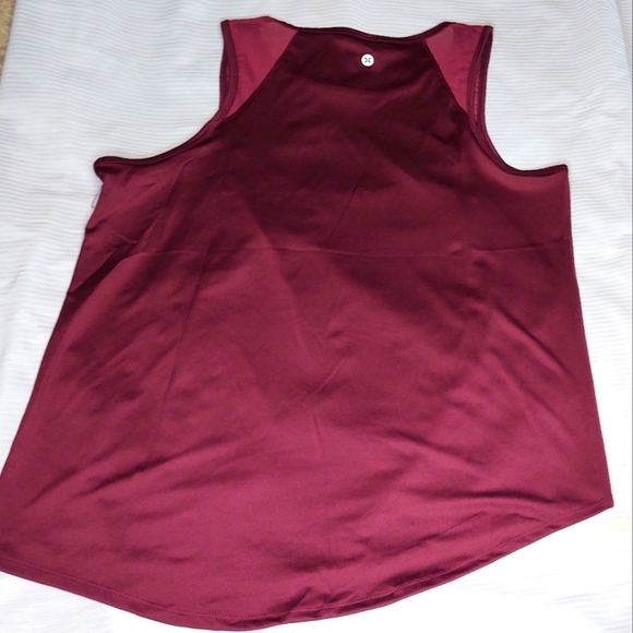 RBX Active Burgundy Red Gym Tank Top Size XL - Picture 2 of 9
